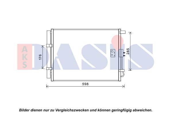 AKS DASIS kondensatorius, oro kondicionierius 562043N